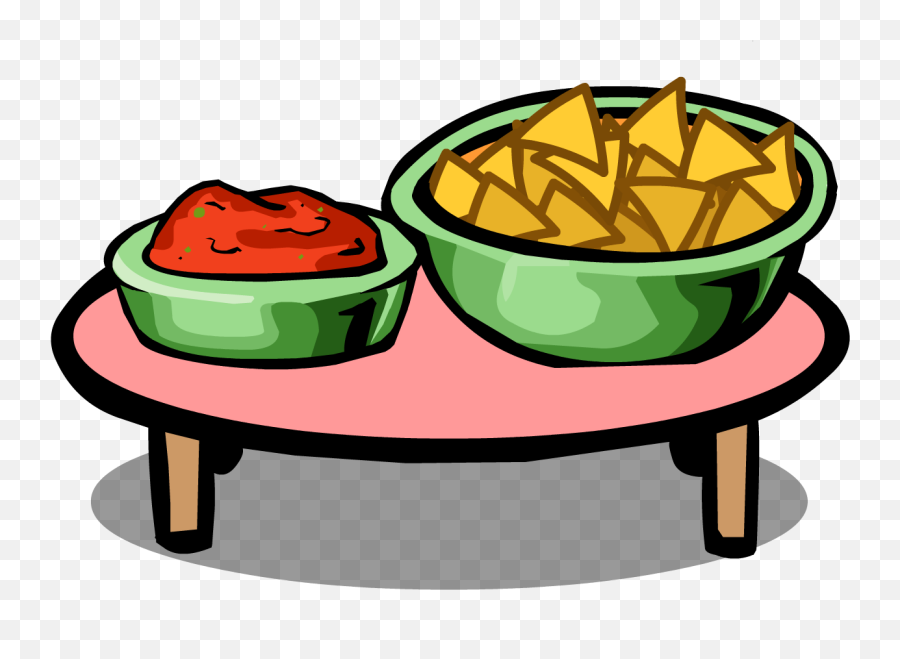 Chips And Salsa Clipart Free - Cartoon Chips And Salsa Png,Salsa Png