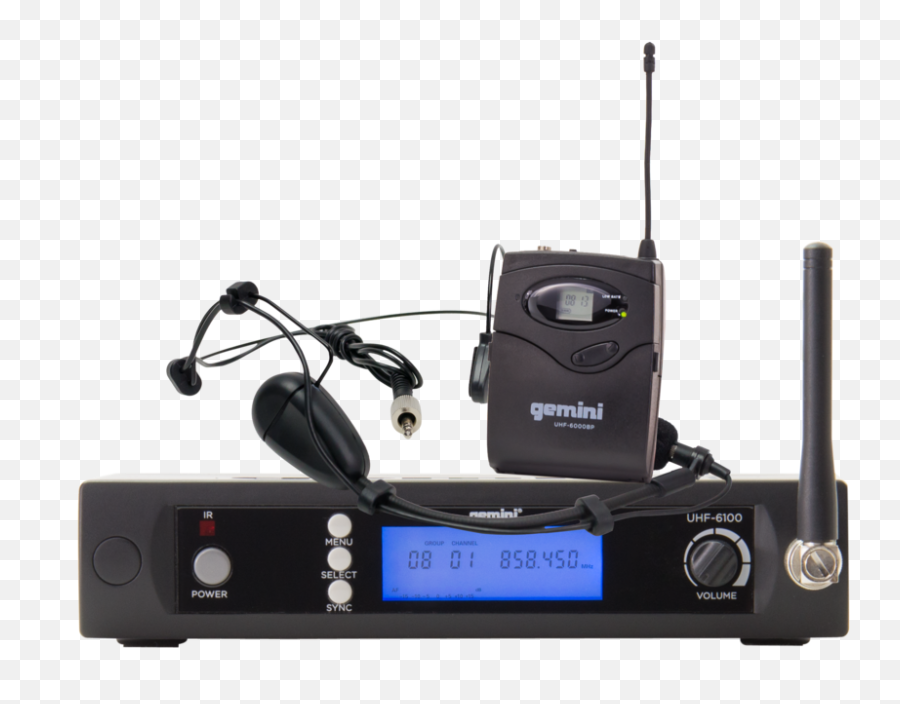 Wireless Microphone System - Gemini Png,Radio Microphone Png