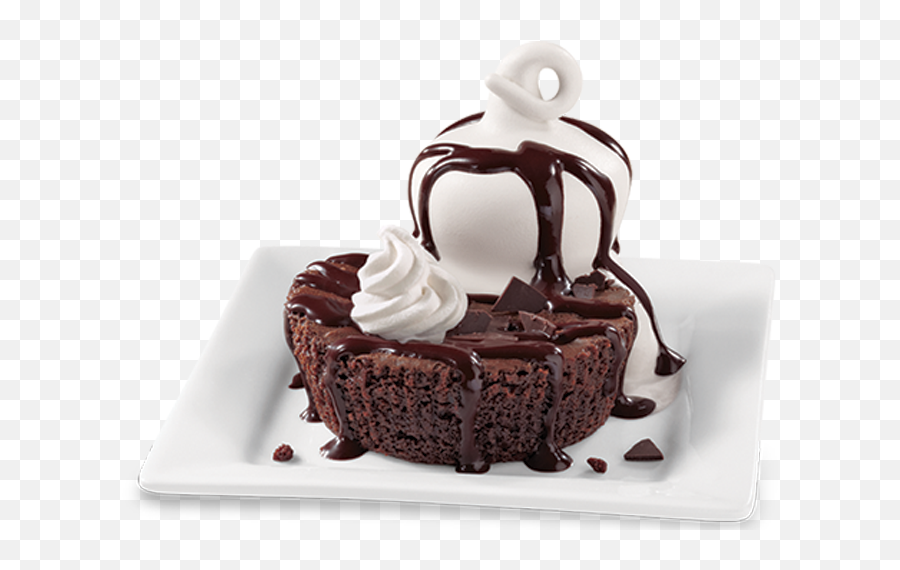 Triple Chocolate Brownie - Brownie Sundae Png,Brownies Png