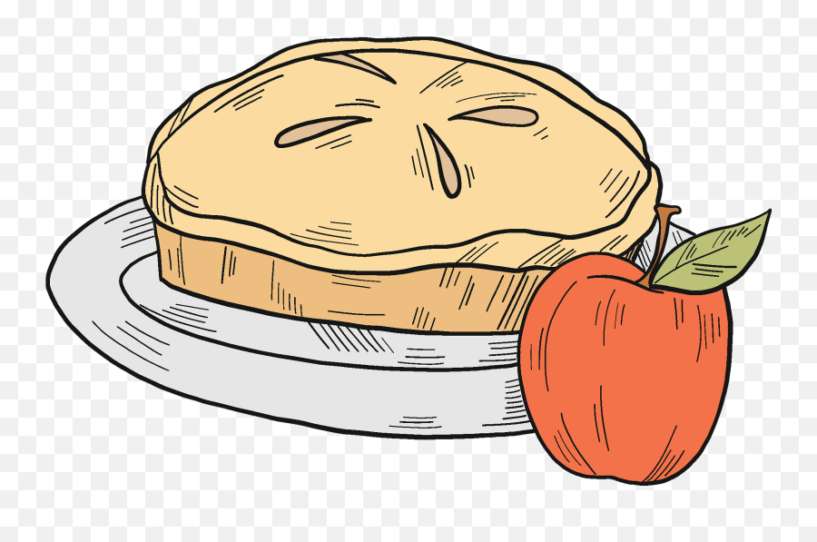 Apple Pie Clipart - Diet Food Png,Pie Clipart Png