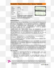 Drugsdataorg Formely Ecstasydata Test Details Result - Document Png,Xanax Png