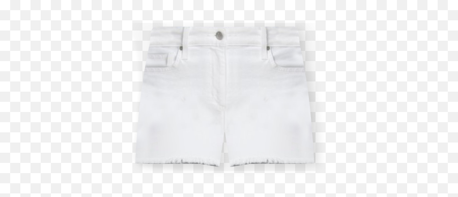 Ozzie Cutoff Denim Shorts In White - Solid Png,Joe Jeans Logo