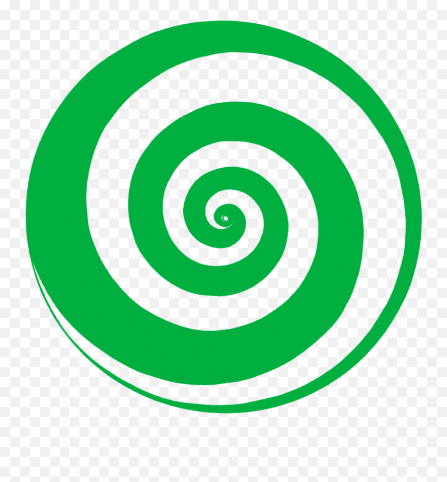 Green Swirl - Spiral Green Swirl Transparent Png,Spiral Transparent