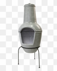 Firepit Ceramic Concretelook L - Esschert Design Ton Terrassenofen Png,Firepit Png