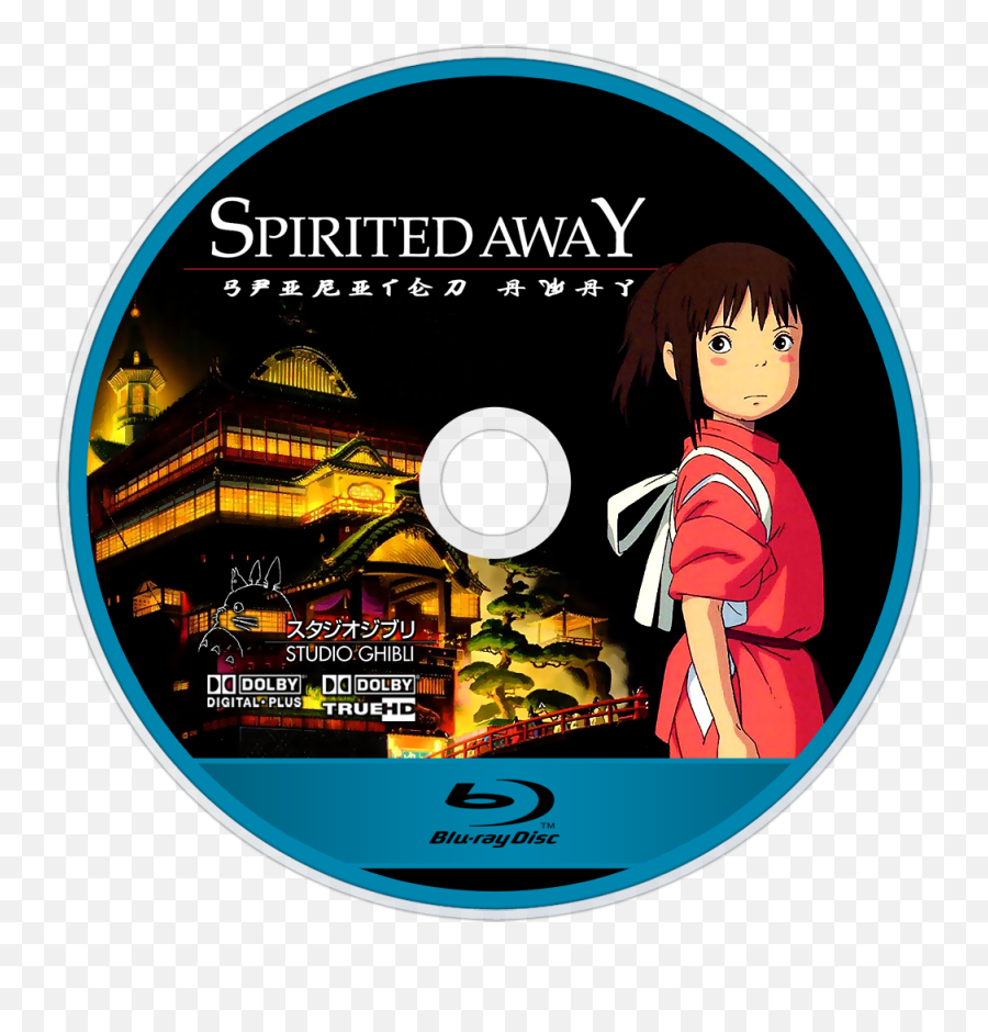 Spirited Away - Spirited Away Blu Ray Disc Png,Spirited Away Transparent