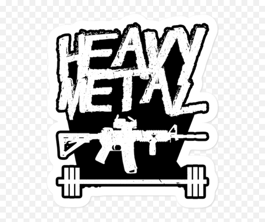 Heavy Metal Sticker - Automotive Decal Png,Heavy Metal Logo