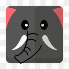 Elephant Head Icon - Happy Png,Elephant Head Png