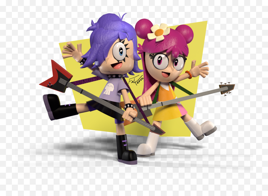 Pajamafrix - 3d Portfolio Hi Hi Puffy Amiyumi 3d Png,Hi Hi Puffy Amiyumi Logo