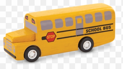 Plantoys - Toys School Bus png