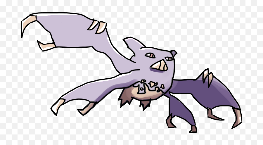 Hd Alola Crobat - Fictional Character Png,Crobat Png