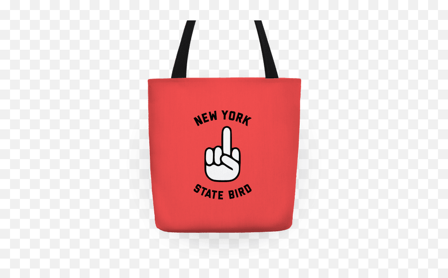 New York State Bird Totes - Sign Language Png,Middle Finger Logo