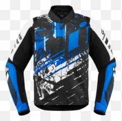 Mens Overlord Sb2 Stim Jackets - Icon Blue png