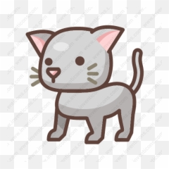 Download Cat Vector Icon Inventicons - Soft png