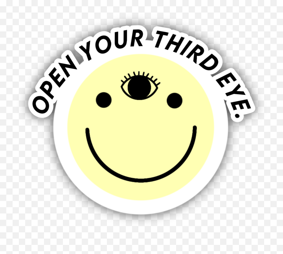 Stickers Art Sticker - Happy Png,Third Eye Icon
