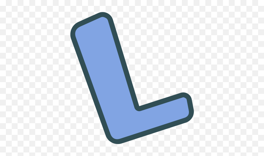 L Brand Single Letter Icon - Horizontal Png,Single Icon Images