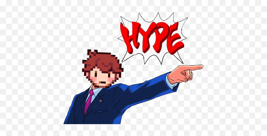 Mother 4 Hype Team Fortress 2 Sprays - Phoenix Wright Objection Png,Alphys Icon Series
