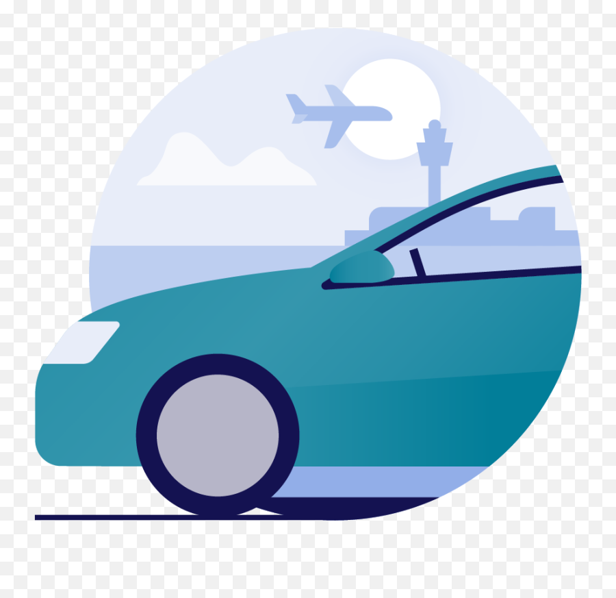 Schiphol Your Transport To - Parking Png Illustration,Walk Car Train Icon