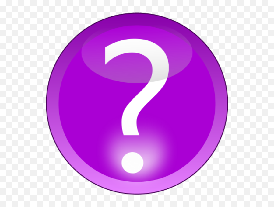 Purple Question Mark Clip Art - Question Mark With Purple Free Purple Question Mark Png,Orange Question Mark Icon