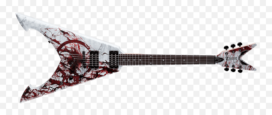 Dean Michael Amott Signature Tyrant Bloodstorm Custom - Guitarra De Death Metal Png,Hofner Icon Series