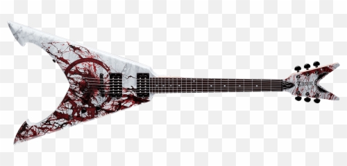 Dean Michael Amott Signature Tyrant Bloodstorm Custom - Guitarra Death Metal png