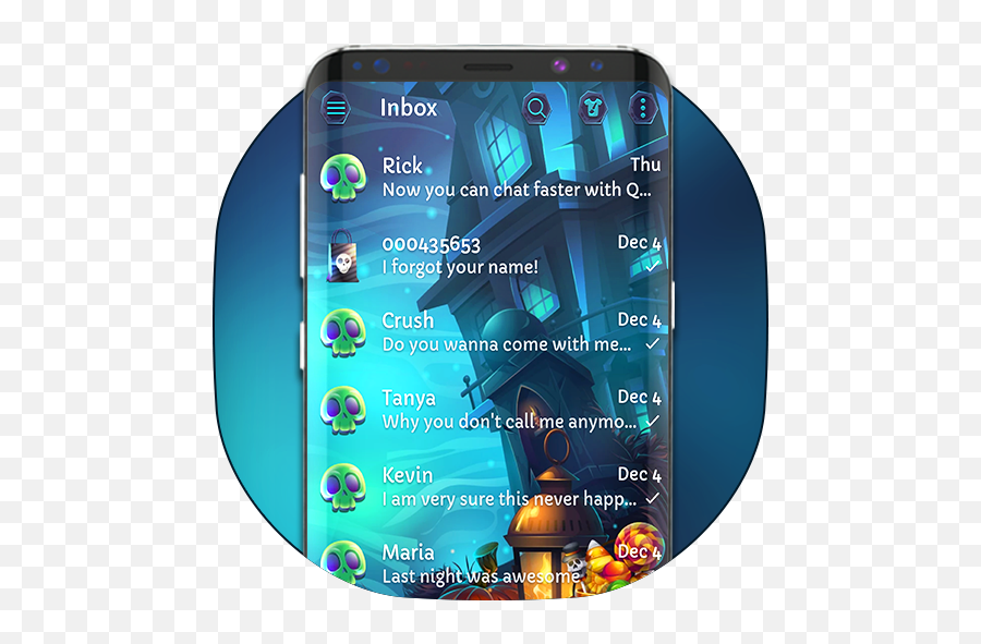 Haunted House Sms Messenger Apk 141 - Download Apk Latest Blackberry Authentic Accessories Png,Haunted House Icon
