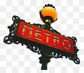 Paris Metro Sign - Paris Metro Sign Png,Paris Png