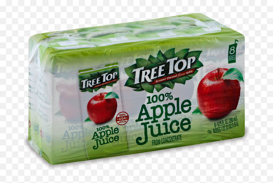 Apple Juice Box 8 Pack - Tree Top Apple Juice Boxes Png,Juice Box Png