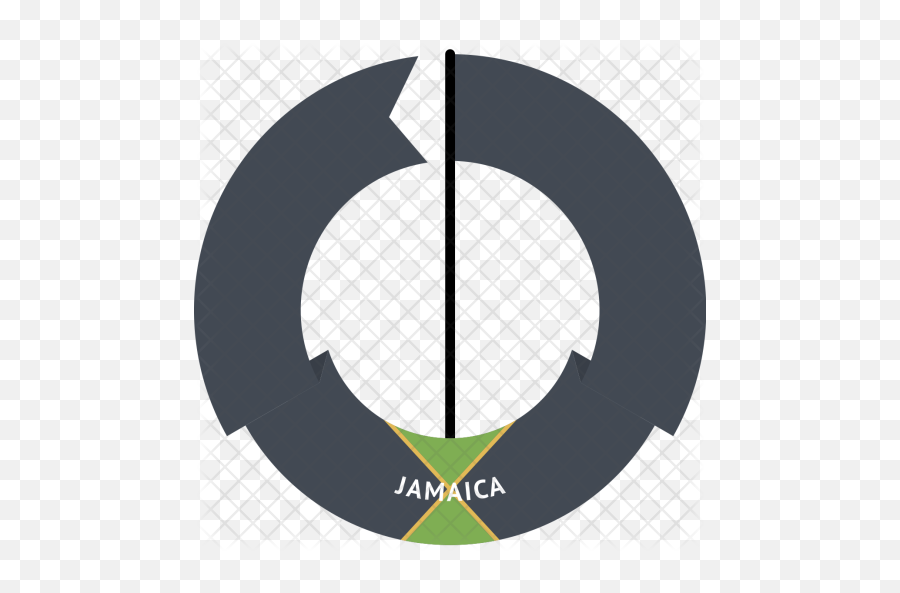Jamaica Flag Icon - Icon Png,Jamaica Flag Png
