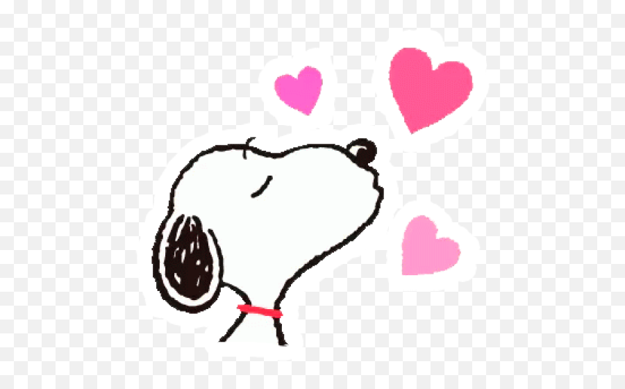 Sticker Maker - Snoopy Snoopy Kiss Gif Png,Dancing Snoopy Icon