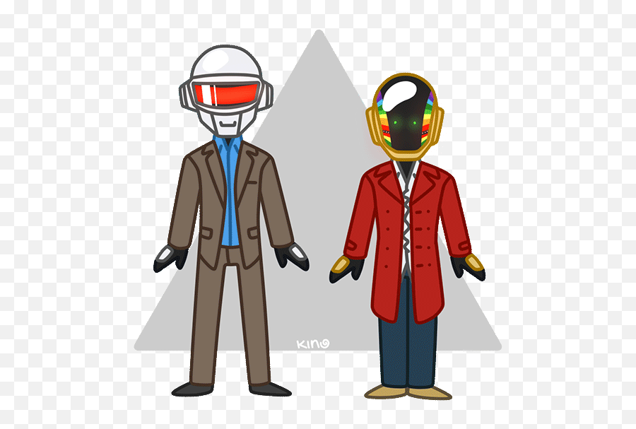 Daft Punk - Cartoon Png,Daft Punk Transparent