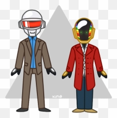 Daft Punk - Cartoon Png,Daft Punk Transparent