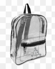 Logo Backpack - Clear Pvc Backpack Png,Panic At The Disco Logo Png