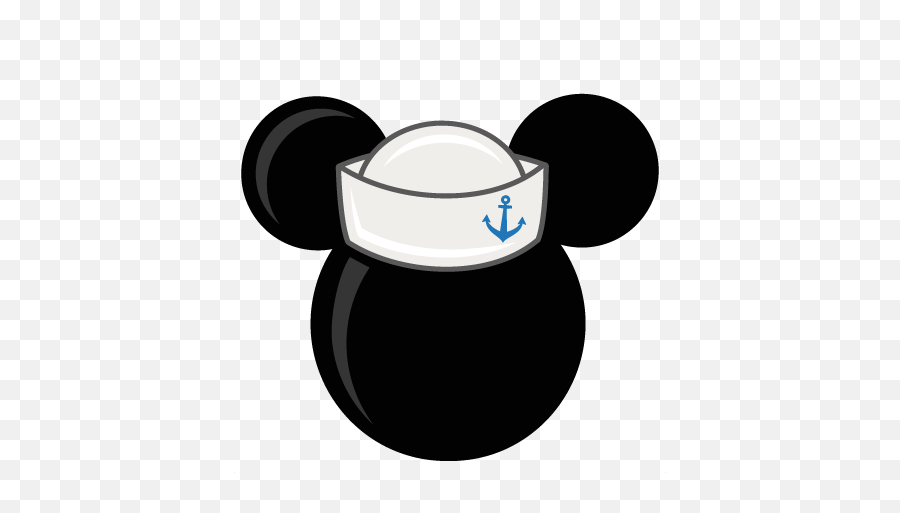 Mouse Head With Sailor Hat Freebies - Going On A Disney Cruise Png,Nautical Png