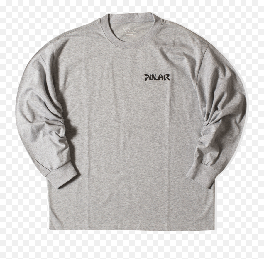 Polar Long Sleeve T - Shirts Torso Ls Tee Grey Poltorso000 Sweater Png,Torso Png