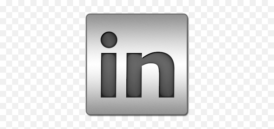 13 Black Linkedin Icon Images - Linkedin Logo Transparent Linkedin Logo Metal Png,Transparent Linkedin Logo