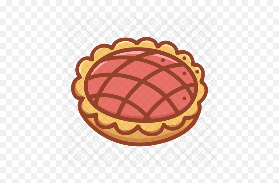 Apple Pie Icon Of Doodle Style Png