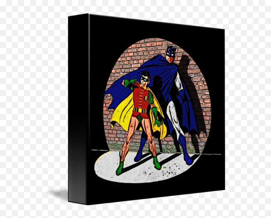 Batman And Robin In The Spotlight By David Caldevilla - Justice League Png,Batman And Robin Png