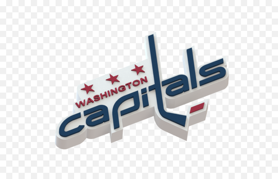 Washington Capitals Logo 3d Print - Hockey Washington Capitals Logo Png,Washington Capitals Logo Png