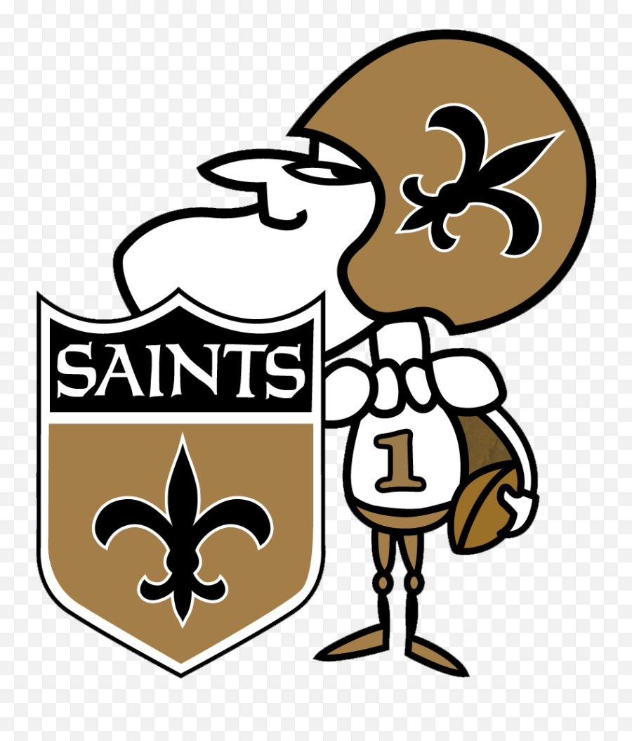 Someone Have The 1970s Saints Man Logo - New Orleans Saints Logos Png,New Orleans Saints Logo Png