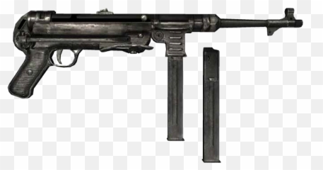 Mp40 Gun Png Gier Fi - Mp40 Vector,Tommy Gun Png