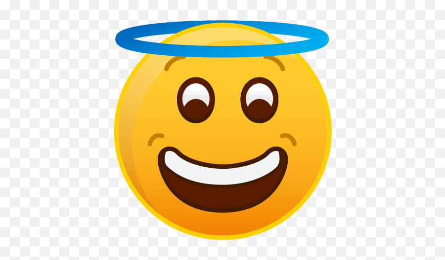 Angel Emoji - Behave Smiley Png,Angel Emoji Png
