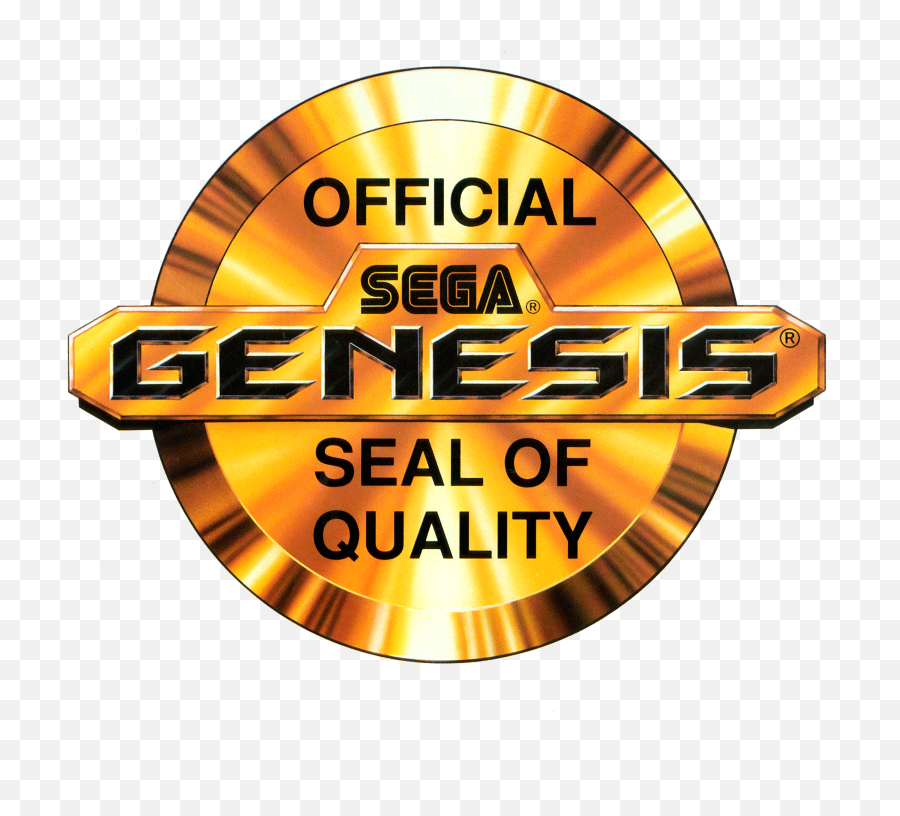 Sega Logo Cd - Sega Genesis Seal Of Quality Png,Sega Logo Transparent