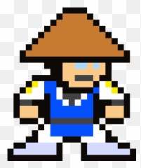 Raiden Pixel Art Maker - Megaman 8 Bit Template Png,Raiden Png