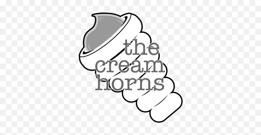 The Cream Horns - Logo Cream Horn Png,Horns Png