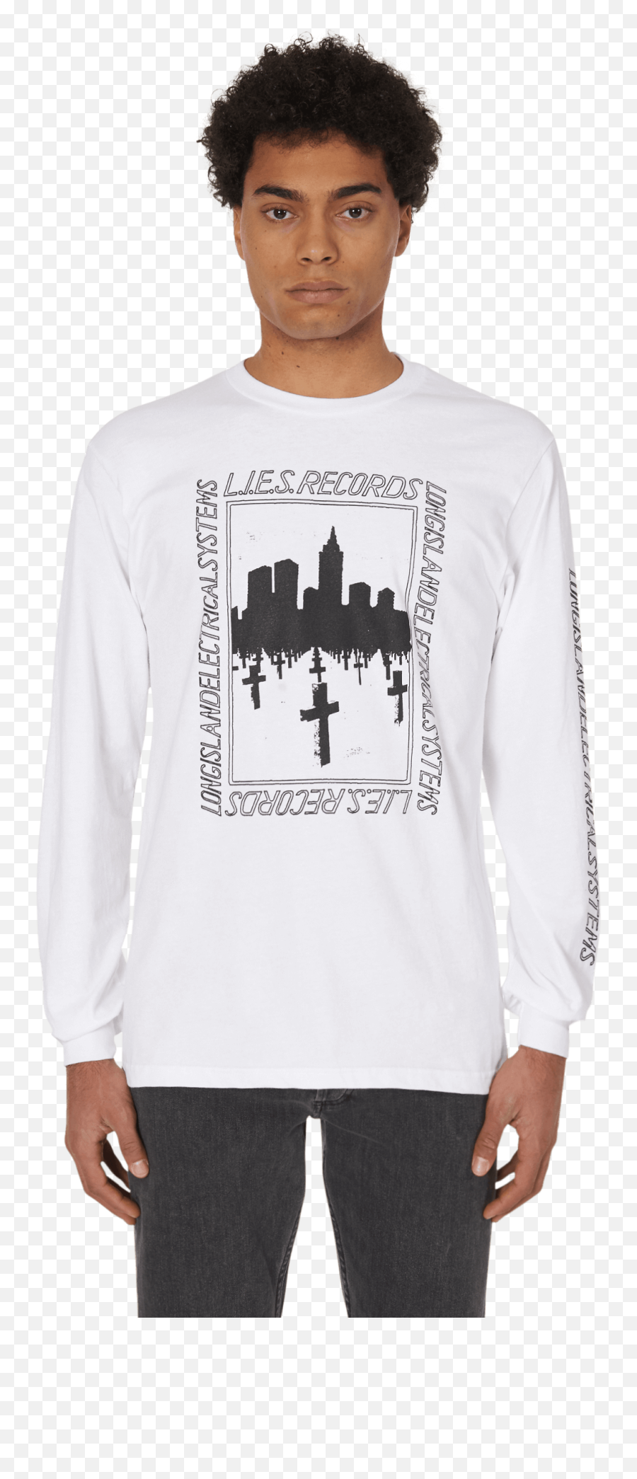 Bqe Graves Long Sleeves T - Shirt Off White Factory Tee Png,Graves Png