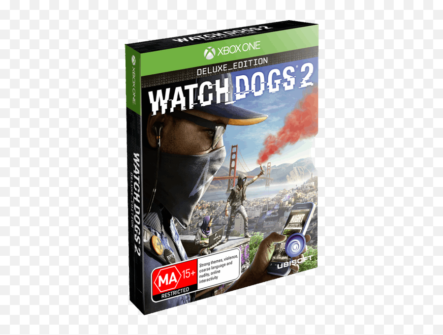Download Watch Dogs 2 Ps4 Deluxe Edition Png Image With No - Xbox One Watch Dogs 2,Watch Dogs 2 Png