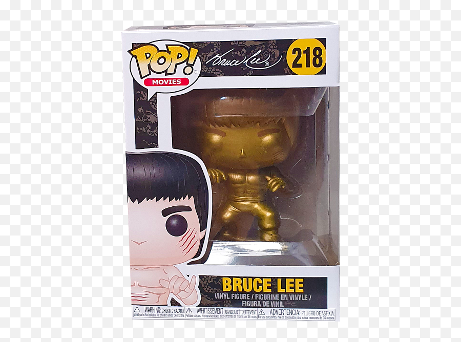 Bruce Lee - Bruce Lee Enter The Dragon Gold Exclusive Pop Vinyl Figure Figure Funko Pop Movie Png,Bruce Lee Png