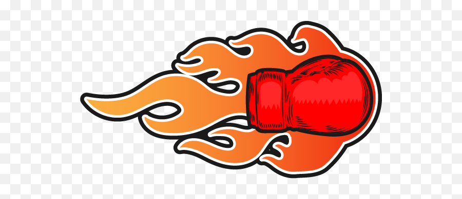 Red Gloves Boxing Gym - Clip Art Png,Boxing Logo