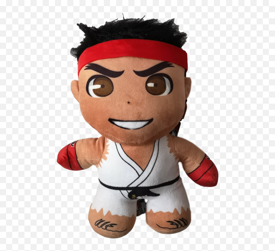 Street Fighter Official 11 Ryu Plush - Cartoon Png,Ryu Street Fighter Png
