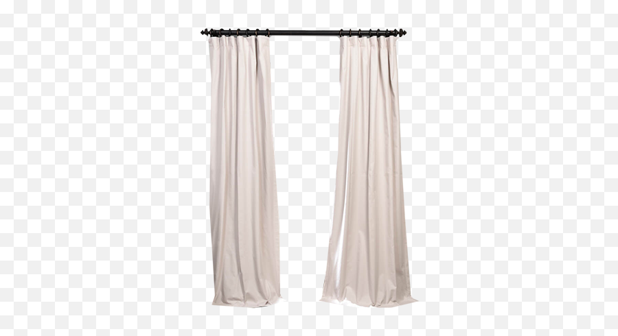 Hazelwood Beige Solid Cotton Blackout Curtain 50x96 - White Velvet Blackout Curtains Png,Curtains Png